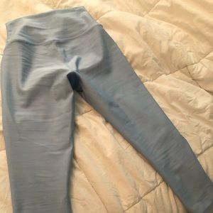 Alo yoga silky airlift yoga pants in baby blue